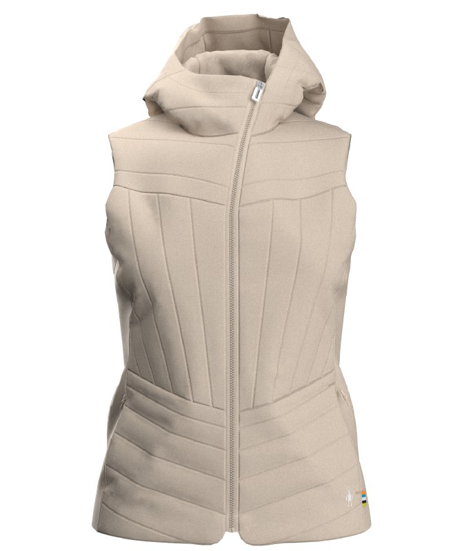 Smartwool Smartloft Vest Womens Almond Small 2024 - Alpine Options